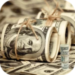 dollars live wallpaper android application logo